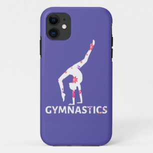 Case-Mate iPhone Case Poignée d'alimentation à fleurs de gymnastique