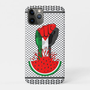 Case-Mate iPhone Case Poing de résistance palestinienne sur le symbole d