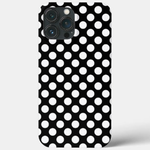 Etui iPhone Case-Mate Point Polka noir et blanc