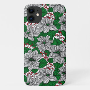 Case-Mate iPhone Case Pointe blanche, motif de Noël