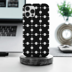 Coque Case-Mate iPhone Points blancs, Motif à pois, Pois, Pointillé