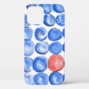 Case-Mate iPhone Case Points bleus Abstraits