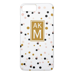 Etui iPhone Case-Mate Points Confetti modernes Monogram iPhone 7 Plus Co