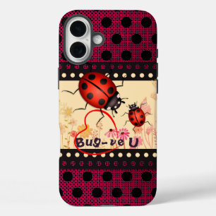 Coque Pour iPhone 16 Plus Points de coccinelle