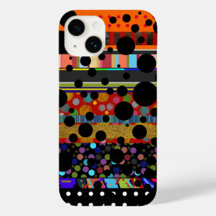 Coque Case-Mate iPhone points et rayures à motifs différents