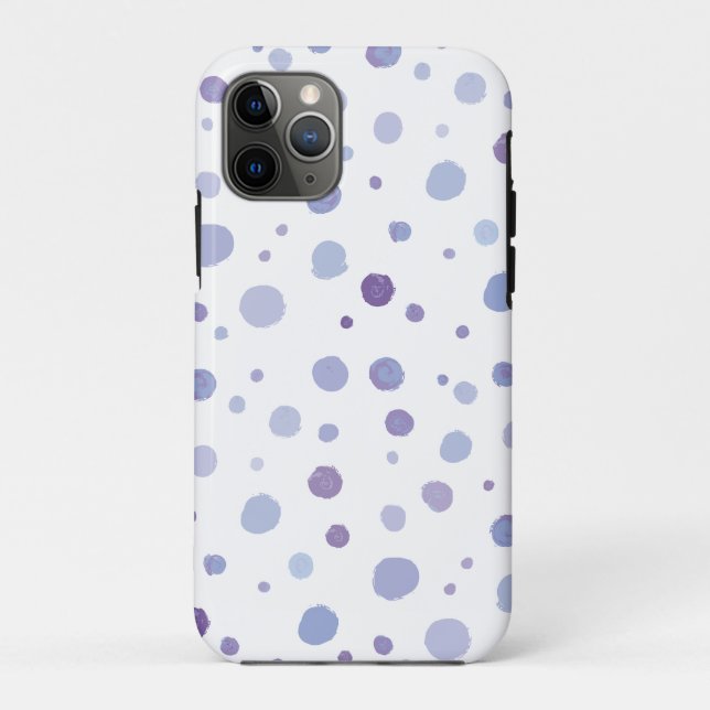 Coques Case-Mate iPhone points noirs peints à la main (Dos)