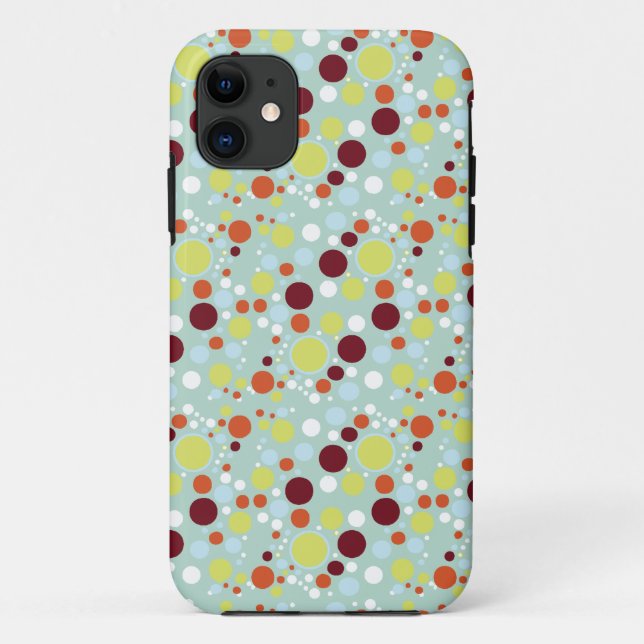 Coques Case-Mate iPhone Points rétro 2 (Dos)