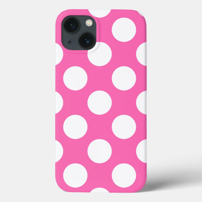 Coques Case-Mate iPhone Points roses chauds (Verso)