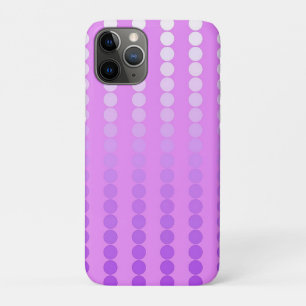 Coques Pour iPhone Points satinés - teintes d'orchidée