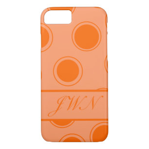 Coque iPhone 8/7 Points super #10 avec le monogramme