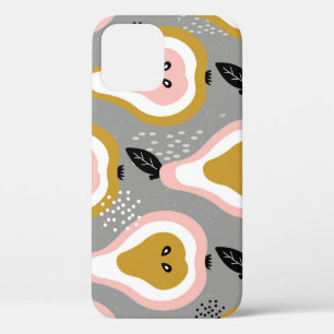 Case-Mate iPhone Case Poires colorées, motif vintage.