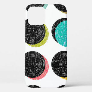 Case-Mate iPhone Case Pois abstraits décoratifs dans le style