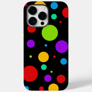 Coque Pour Pour iPhone 14 Pro Max Pois arc-en-ciel