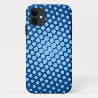 Coque Case-Mate Pour iPhone Pois bleu