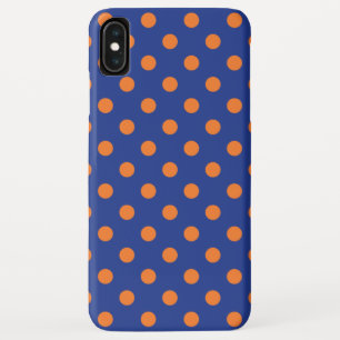 Coque Case-Mate iPhone Pois bleu et orange