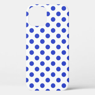 Coque Case-Mate iPhone Pois bleu royal