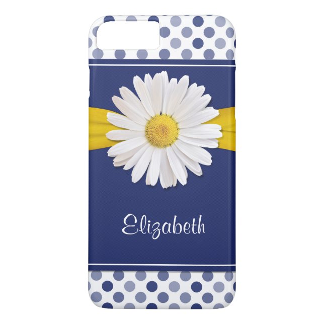 Coques Case-Mate iPhone Pois Daisy iPhone 6 à peine là (Dos)