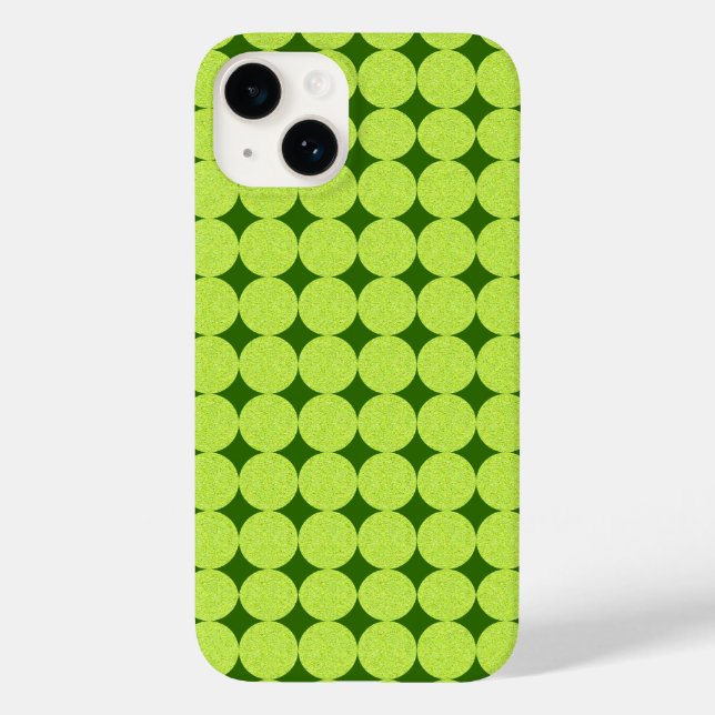 Coques Case-Mate iPhone Pois et diamants par Shirley Taylor (Verso)