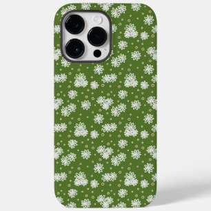 Coque Case-Mate iPhone Pois et marguerites - Blanc, Sable et Palm Green