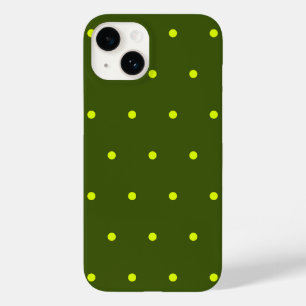 Coque Case-Mate iPhone pois jaune gai