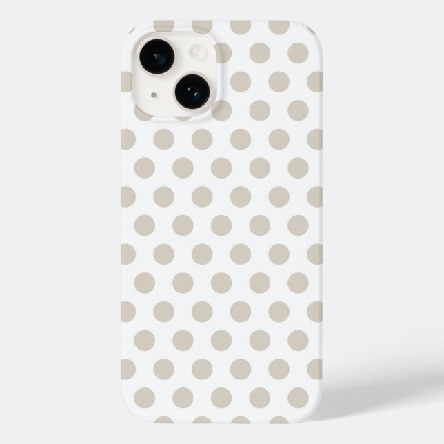 Coques Case-Mate iPhone Pois moderne (Verso)