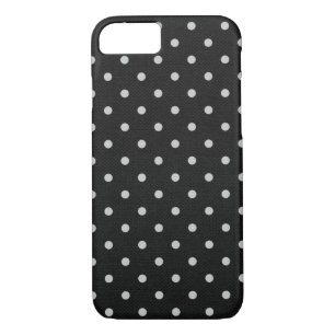 Case-Mate iPhone Case pois noir et blanc