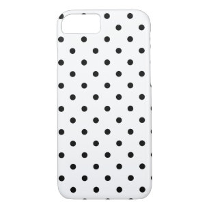 Coques Pour iPhone Pois noirs et blancs