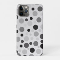 Pois Noirs Et Gris,
