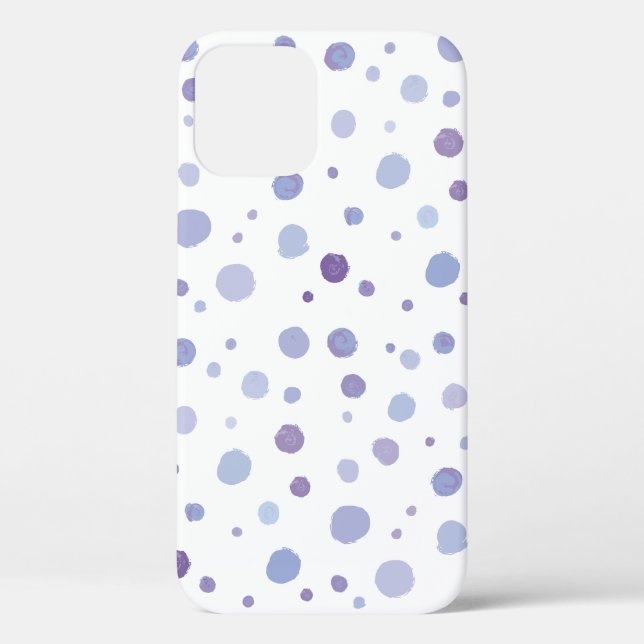 Coques Case-Mate iPhone pois peint à la main (Verso)