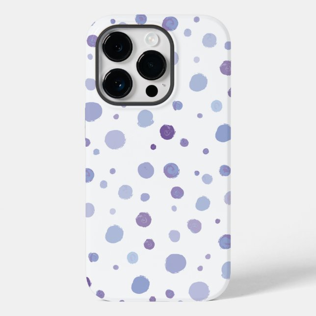 Coques Case-Mate iPhone pois peint à la main (Verso)