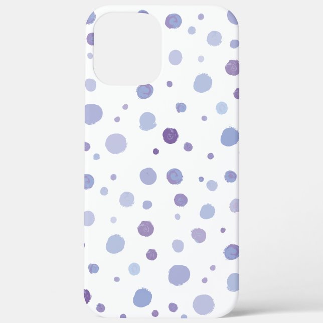 Coques Case-Mate iPhone pois peint à la main (Verso)