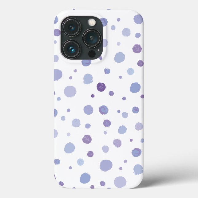 Coques Case-Mate iPhone pois peints à la main (Verso)