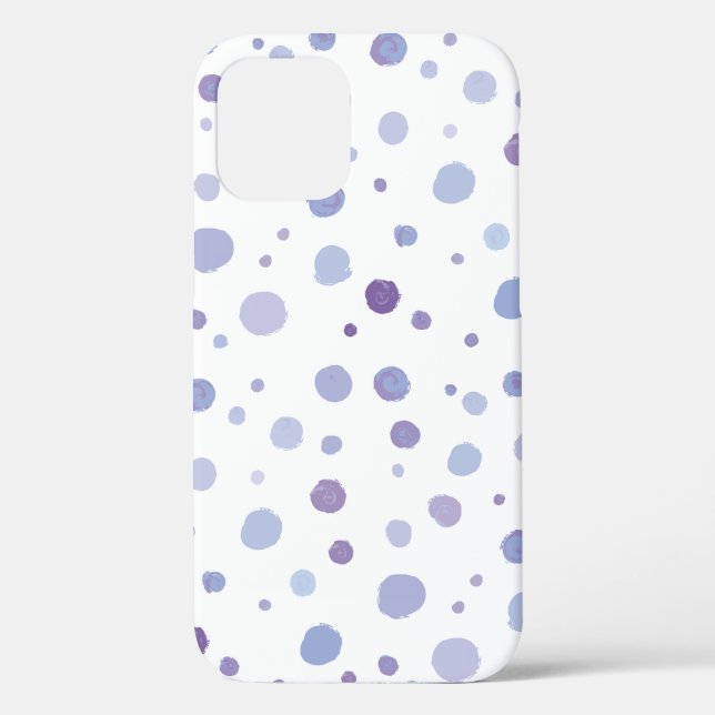 Coques Case-Mate iPhone pois peints à la main (Verso)