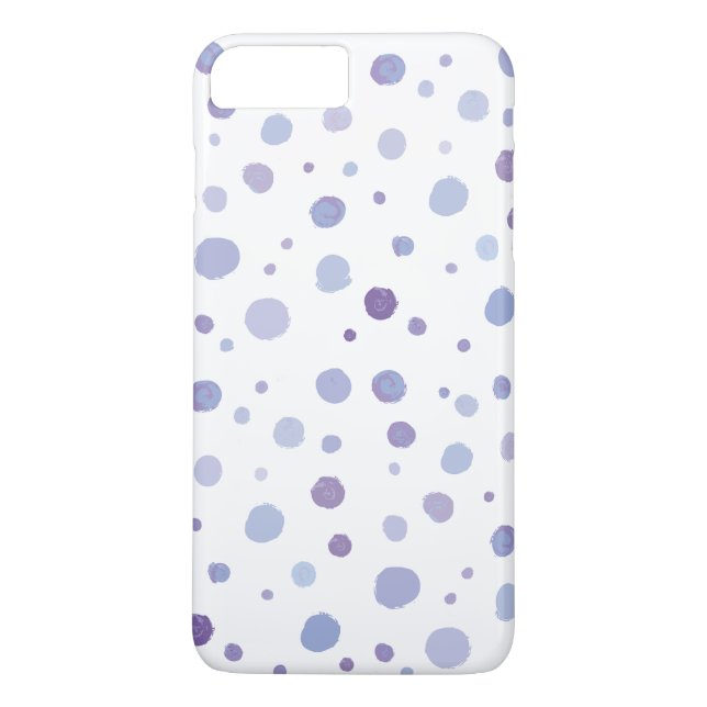 Coques Case-Mate iPhone pois peints à la main (Dos)