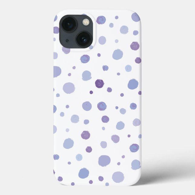 Coques Case-Mate iPhone pois peints à la main (Verso)