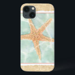 Coques Pour iPhone Poisson étoilé dans l'eau<br><div class="desc">Cette peinture de Chariklia Zarris vous fera sentir un monde de différence à chaque fois que vous la regardez. Vous pouvez vous imaginer à la plage à la recherche d'étoiles de mer ou jouer dans le sable. L'image de Zarris est parfaite pour ceux qui aiment la vie marine et veulent...</div>