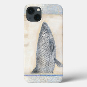Case-Mate iPhone Case Poisson gris sur Arrière - plan beige