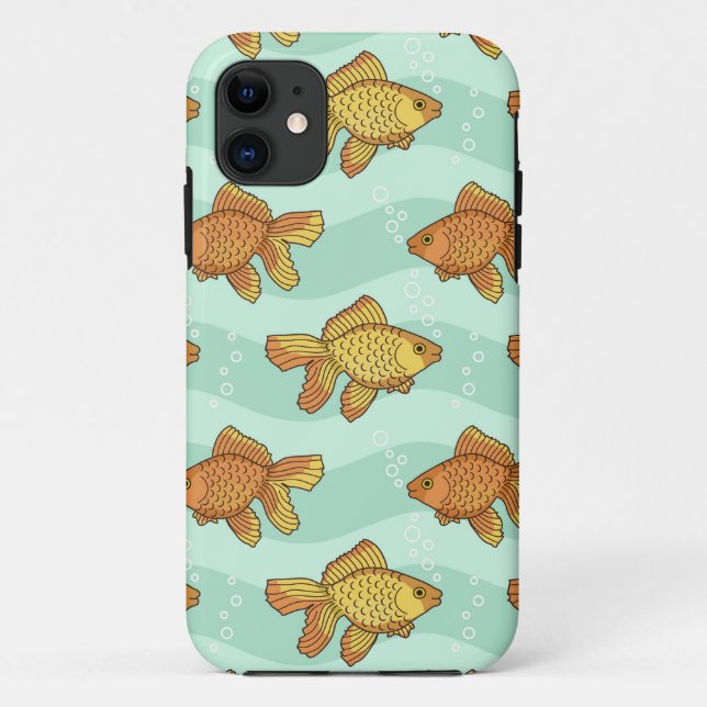 Coques Case-Mate iPhone Poisson-motif (Dos)