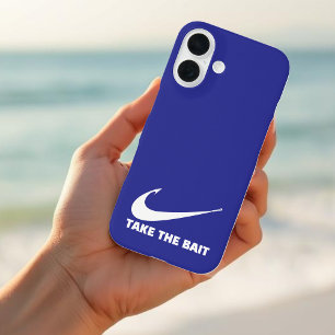 Coque Pour iPhone 16 Poisson-Poisson Coeur-Pêcheur-Prenez l'appât-Deep
