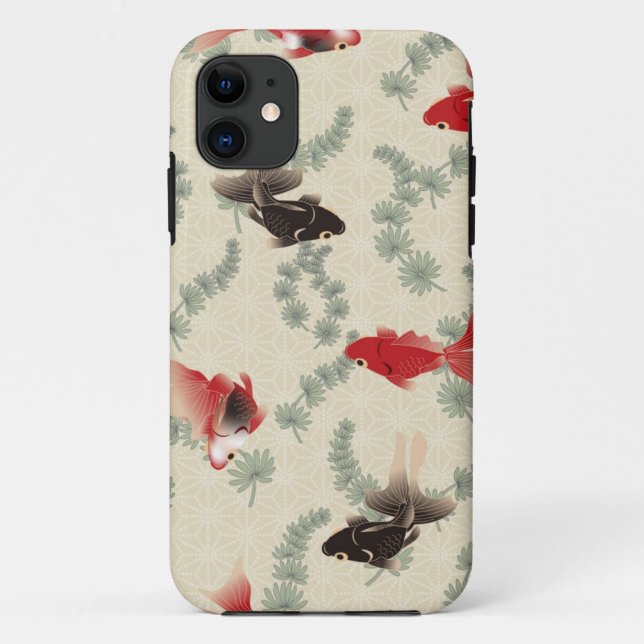 Coques Case-Mate iPhone Poisson rouge japonais (Dos)