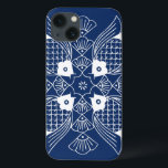 Etui iPhone 13 Poisson sous-marin avec Arrière - plan bleu<br><div class="desc">Rendez-vous des esprits des poissons,  ce design présente une scène sous-marine avec des coquillages sur un arrière - plan bleu. Un grand cadeau pour un ichthyologiste ou quiconque aime la vue de poissons qui ont une baignade!</div>