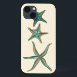 Coque Case-Mate iPhone Poisson triplé aquamarine<br><div class="desc">Cette image des différents types d'étoiles de mer sera un grand ajout dans votre collection de créatures marines. Vous pouvez vous imaginer à la plage à la recherche d'étoiles de mer ou jouer dans le sable. Cette image est parfaite pour ceux qui aiment la vie marine et veulent la prendre...</div>