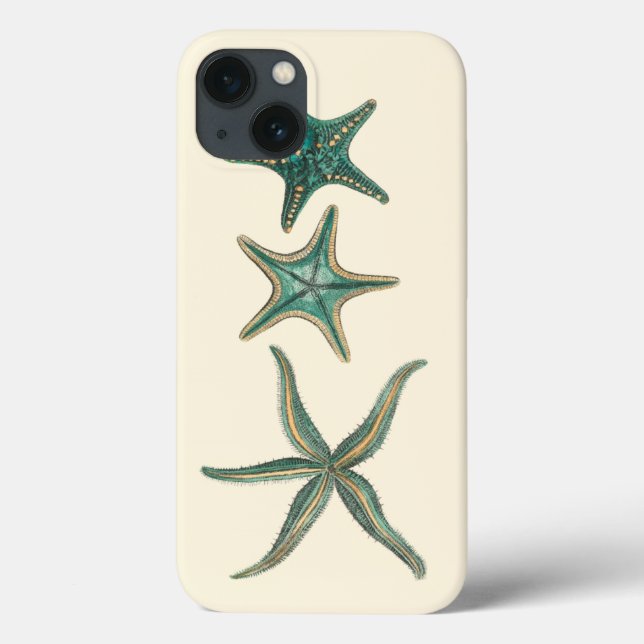 Coques Case-Mate iPhone Poisson triplé aquamarine (Verso)