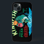 Coque Case-Mate iPhone Poissons bas utilisant une couronne sur un arrière<br><div class="desc">Cet étiquette vintage de caisse d'un poisson bas utilisant une couronne sur un arrière - plan noir satisfera n'importe quel amant vintage d'art. C'est une publicité pour des pois de sériole. Les couleurs sont très vives et pointues. Choisissez cet artprint sur votre produit aujourd'hui.</div>
