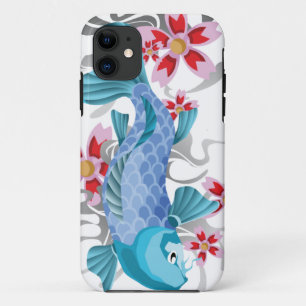 Coque Case-Mate Pour iPhone Poissons bleus de Koi