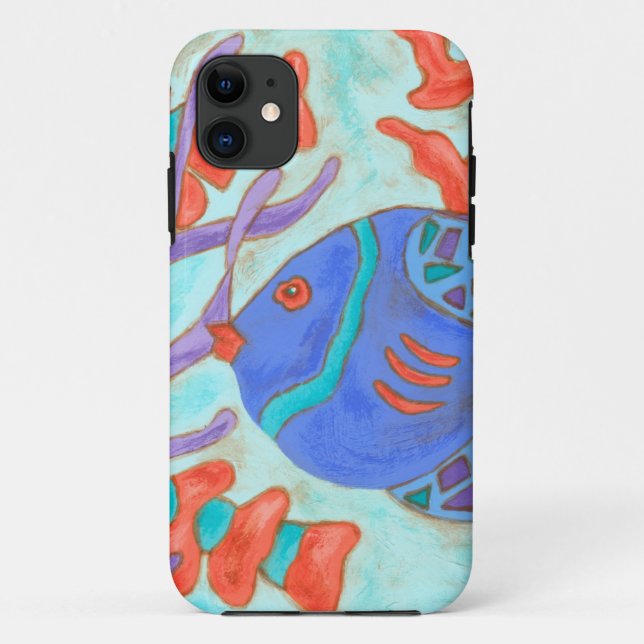 Coques Case-Mate iPhone Poissons de bruit (Dos)