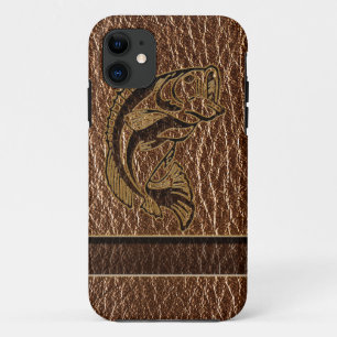 Coque Case-Mate iPhone Poissons simili cuir