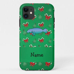 Etui iPhone Case-Mate Poitrine de sucres de canne verts manatee de nom p