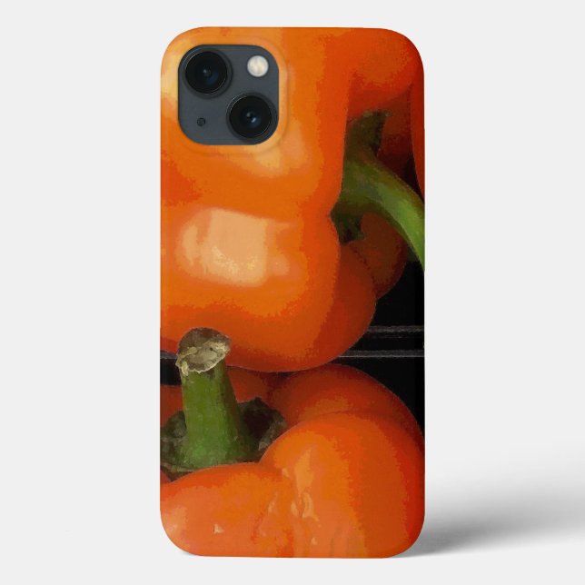 Coques Case-Mate iPhone Poivrons au Marché (Verso)