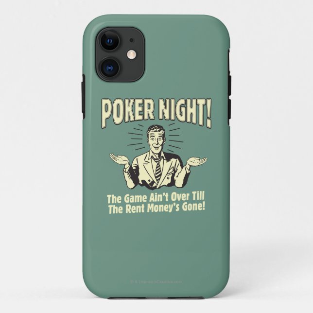 Coques Case-Mate iPhone Poker : Le jeu n'est pas fini (Dos)